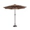 Nature Spring Nature Spring 9 Foot Patio Umbrella LED Lights, Brown 365375DAL - alternate 1